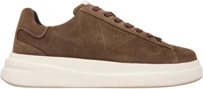 Guess Sneakers van runder suède met plateauzool - Foto 2