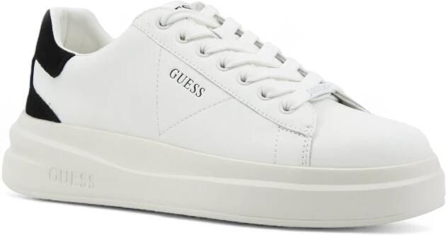 Guess Leren Sneakers Elbina voor Vrouwen White Dames - Foto 6