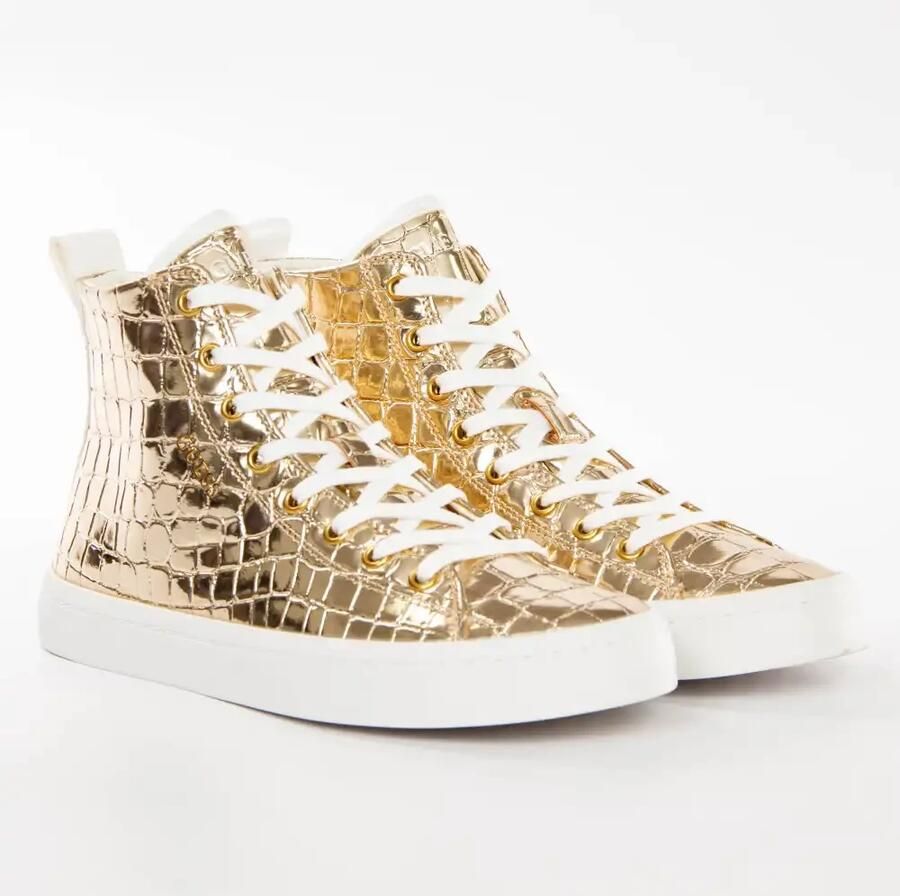 Guess Gouden Elga Hoge Sneaker - Foto 9