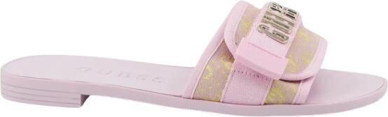 Guess Slippers met klittenband model 'ELYZE'