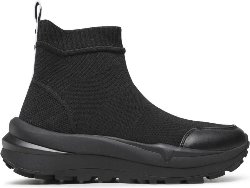 GUESS Kadly Dames Sneakers Sok Hoog Zwart