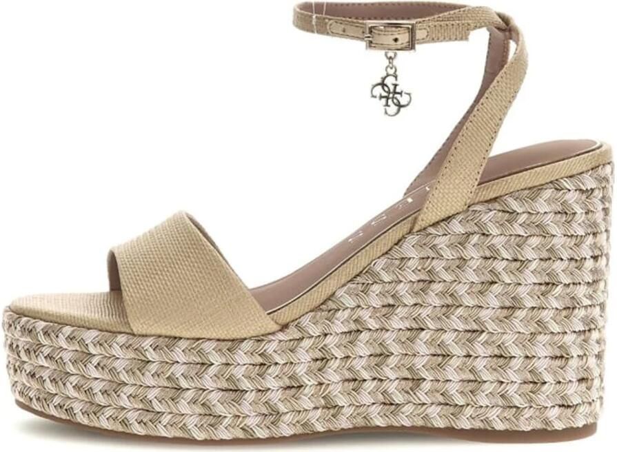 Guess Sandalen met sleehak FLJERLELE04