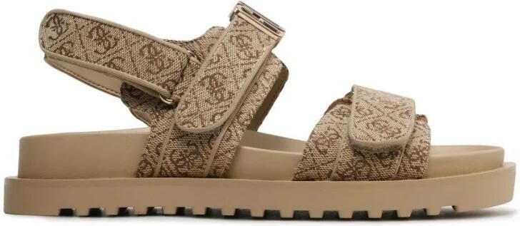 Guess Sandalen met plateauzool model 'FABELIS' - Foto 8