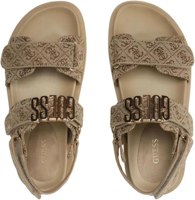 Guess Sandalen met plateauzool model 'FABELIS' - Foto 5