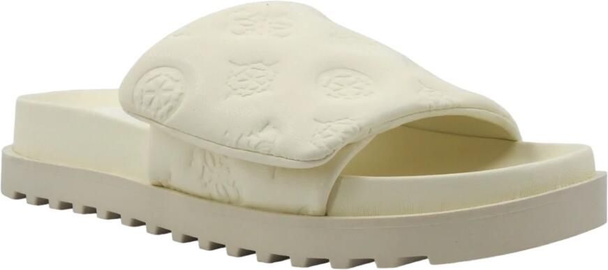 Guess Modieuze Dames Sliders voor een Stijlvolle Look Beige - Foto 2
