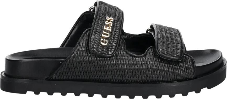 Guess Slippers met labelapplicatie model 'FADELIZE'