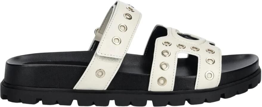 Guess Platte sandalen FLPFASELE03IVORY - Foto 4