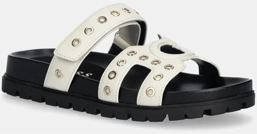 Guess Platte sandalen FLPFASELE03IVORY - Foto 5