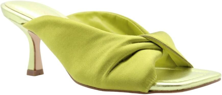 Guess Stijlvolle Hakken Muiltjes Groen Dames - Foto 7