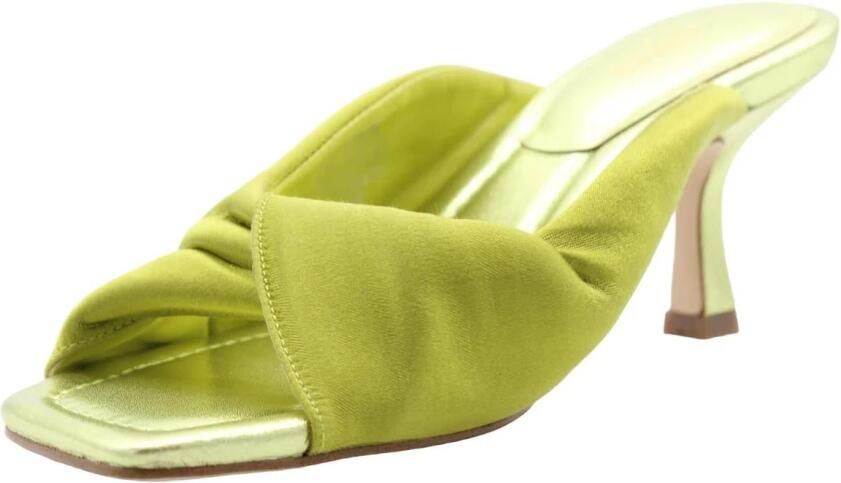 Guess Stijlvolle Hakken Muiltjes Groen Dames - Foto 5