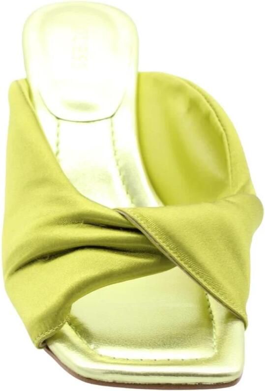 Guess Stijlvolle Hakken Muiltjes Groen Dames - Foto 4