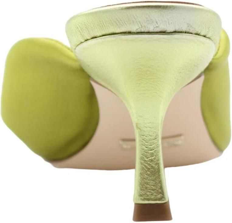 Guess Stijlvolle Hakken Muiltjes Groen Dames - Foto 2
