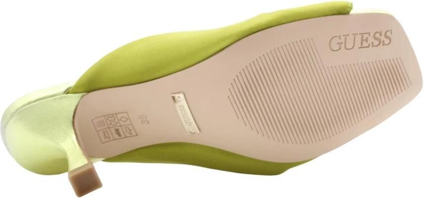 Guess Stijlvolle Hakken Muiltjes Groen Dames - Foto 6