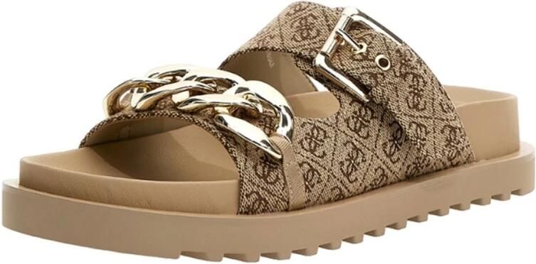 Guess Comfortabele Enegelen Slipper voor Thuis Multicolor Dames - Foto 7