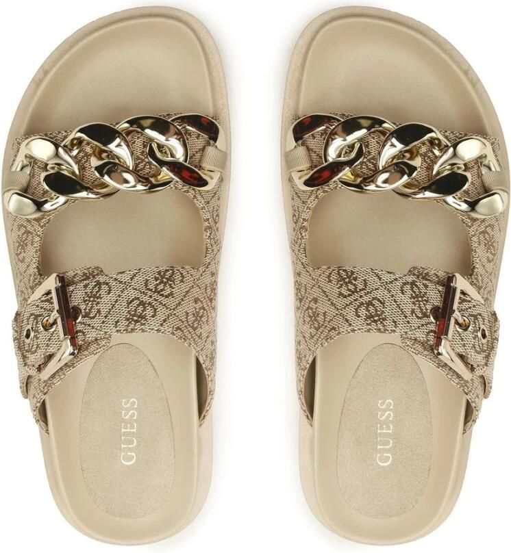 Guess Comfortabele Enegelen Slipper voor Thuis Multicolor Dames - Foto 5