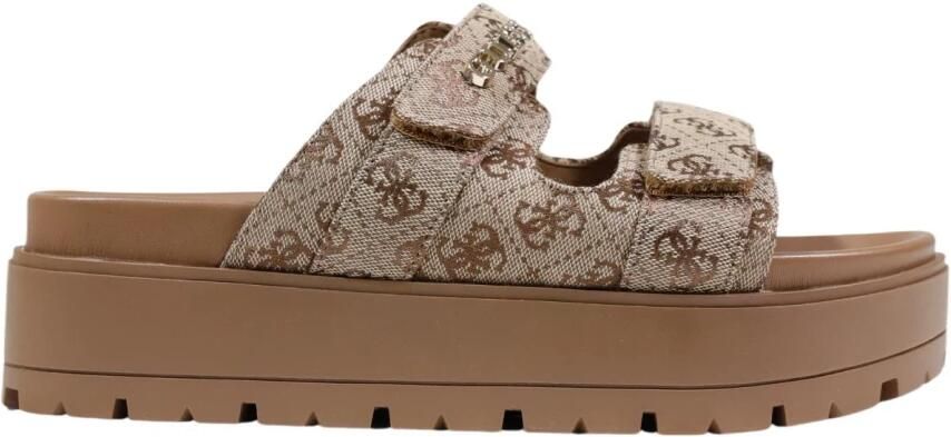 Guess Instappers met logo-applicatie model 'Faxon' - Foto 2