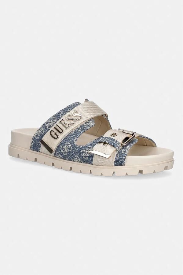 Guess Faxona Denim Sandalen - Foto 2