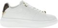 GUESS Sneakers laag 'Fireup' bruin donkerbruin goud wit - Wit