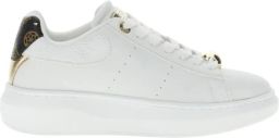 GUESS Sneakers laag 'Fireup' bruin donkerbruin goud wit