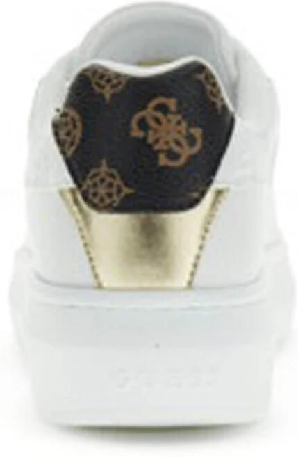 GUESS Sneakers laag 'Fireup' bruin donkerbruin goud wit - Foto 19