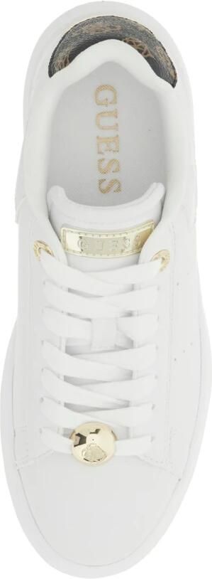 GUESS Sneakers laag 'Fireup' bruin donkerbruin goud wit - Foto 20