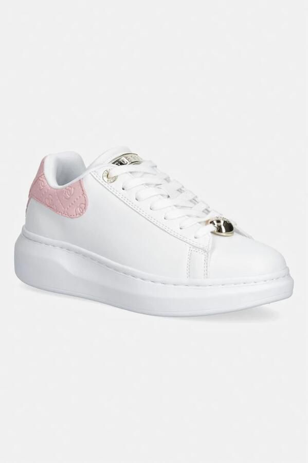 Guess Fireup Sneakers Van Echt Leer - Foto 2