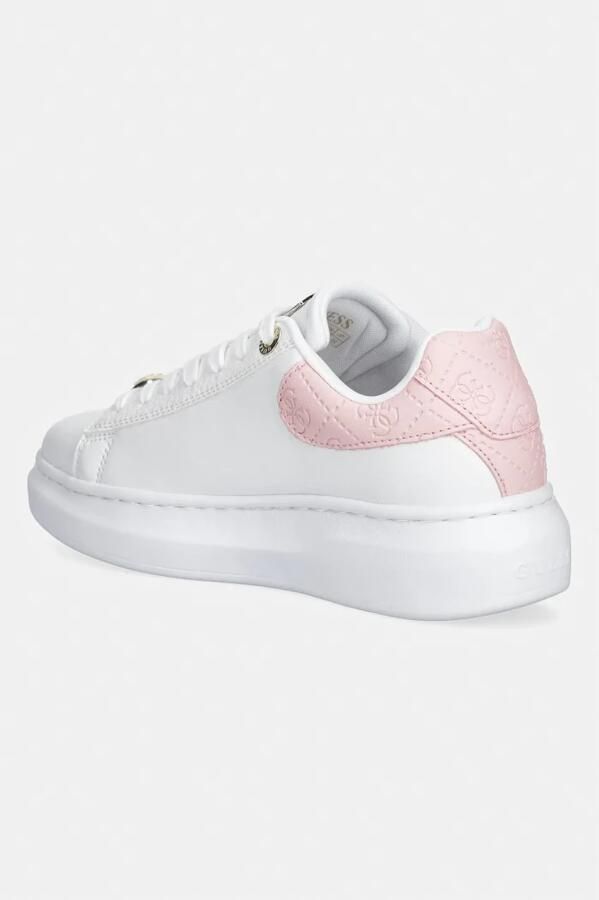 Guess Fireup Sneakers Van Echt Leer - Foto 3