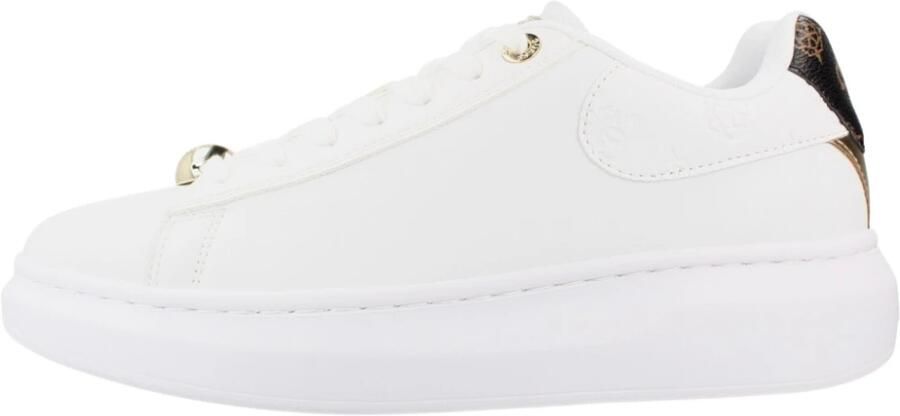 GUESS Sneakers laag 'Fireup' bruin donkerbruin goud wit - Foto 13