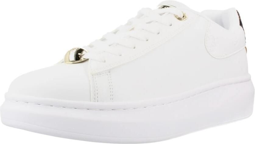 GUESS Sneakers laag 'Fireup' bruin donkerbruin goud wit - Foto 12