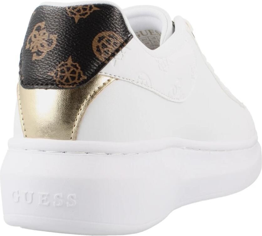GUESS Sneakers laag 'Fireup' bruin donkerbruin goud wit - Foto 10