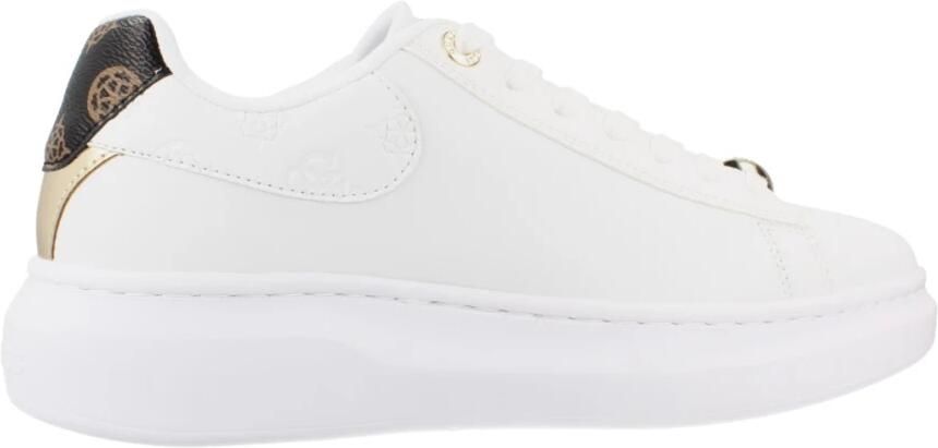 GUESS Sneakers laag 'Fireup' bruin donkerbruin goud wit - Foto 16