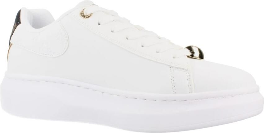 GUESS Sneakers laag 'Fireup' bruin donkerbruin goud wit - Foto 14
