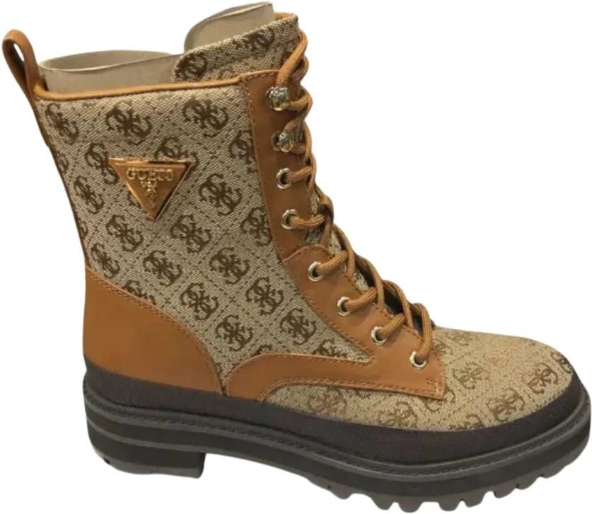 Guess Fl7Bdafal12 Dames Enkellaarzen Brown