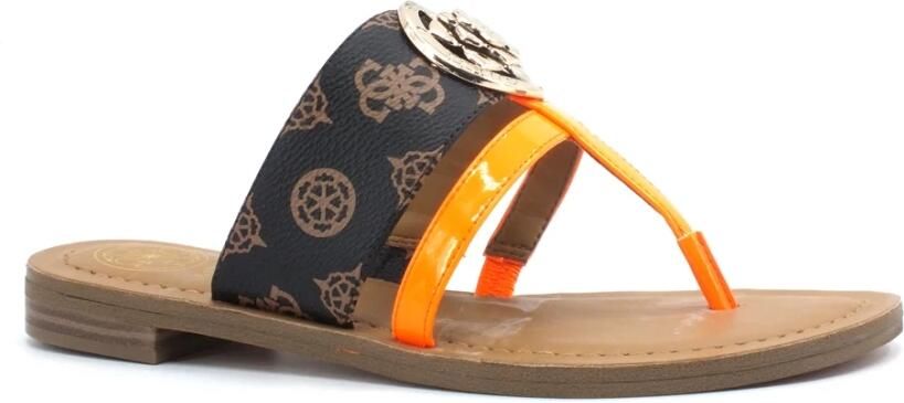 GUESS Dames Slippers Genera Bruin - Foto 2