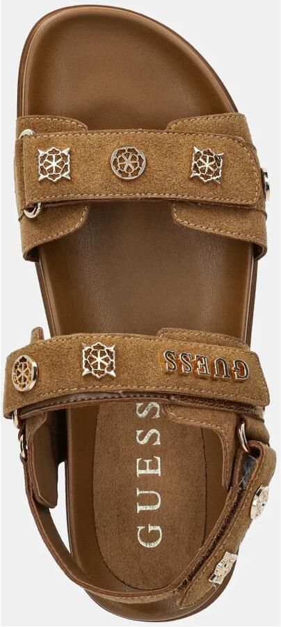GUESS Florizi Sandalen Plat cognac - Foto 11