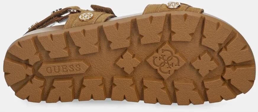 GUESS Florizi Sandalen Plat cognac - Foto 12