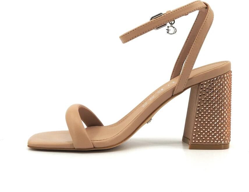 Guess Nude Roze Synthetische Sandalen voor Vrouwen Beige Dames - Foto 2