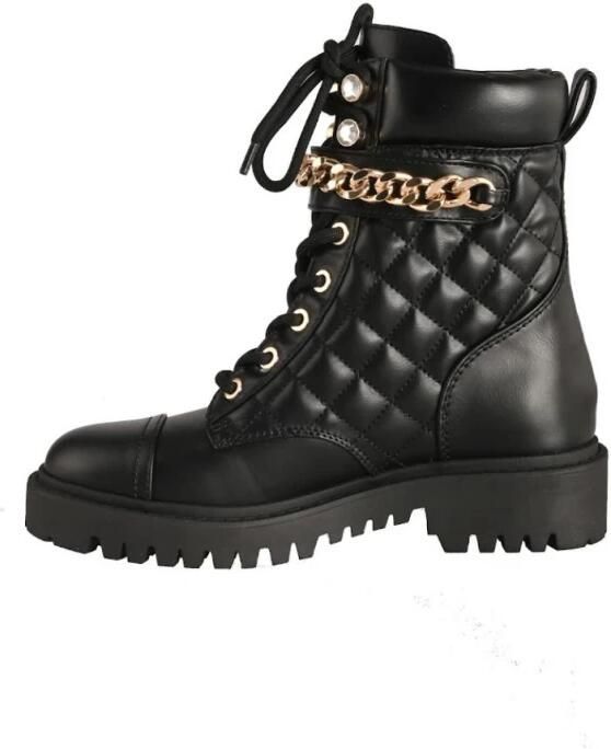 Guess Dames Odyssa Enkellaarzen in Zwart Eco Leer Black - Foto 8
