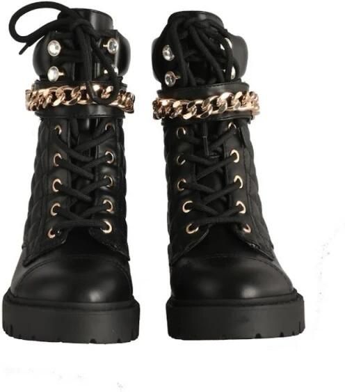 Guess Dames Odyssa Enkellaarzen in Zwart Eco Leer Black - Foto 3
