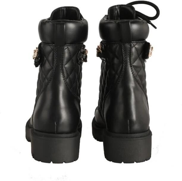 Guess Dames Odyssa Enkellaarzen in Zwart Eco Leer Black - Foto 4