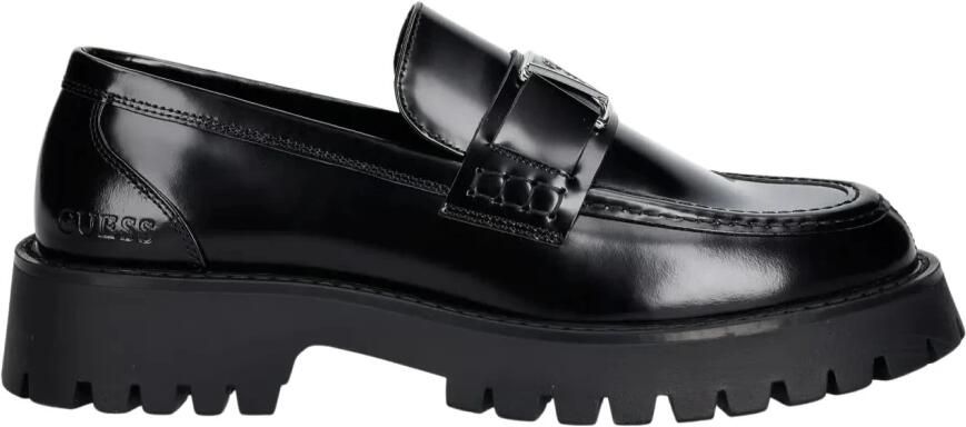 Guess Loafers van echt leer model 'Gorizia'