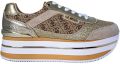 Guess Beige Sportieve Instap Sneakers met Veters Multicolor Dames - Beige