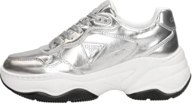 GUESS Happy Sneakers Laag Zilverkleur - Foto 4