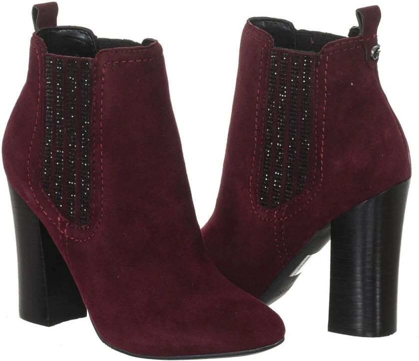 Guess Ronde Neus Haklaarsjes met Strass Brown Dames