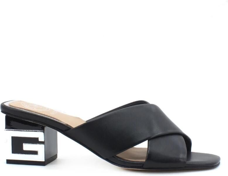Guess Scarpe sandalo con tacco Madra tc 60 pelle Ds20Gu45 Zwart Dames