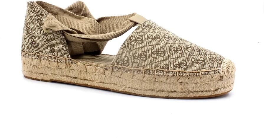 Bruin Tinten Jalene3 Espadrilles Dames Beige - Foto 4