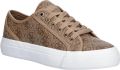 Guess Jelexa Sneakers Van Imitatieleer - Beige