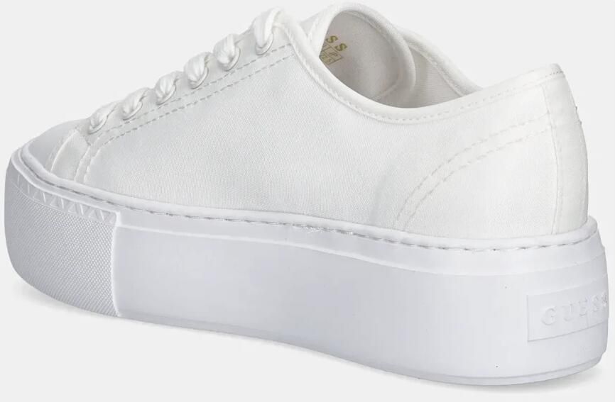 Guess Plateausneakers met logo-applicatie model 'JOEZI2' - Foto 2