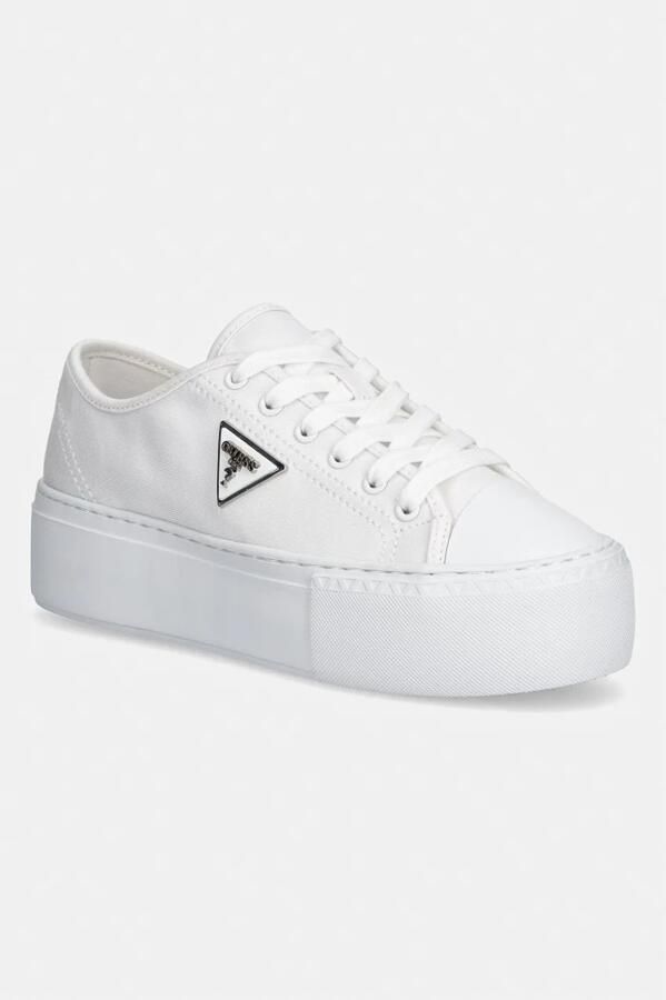 Guess Sneakers met logo-applicatie model 'Miram' - Foto 5