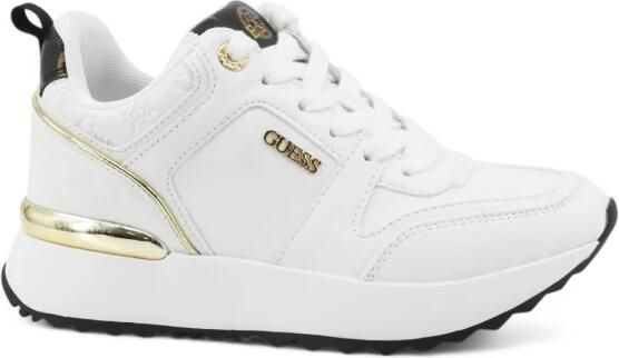 Guess Dames Kaddy Sneaker in Wit Eco Leer Wit Dames - Foto 3